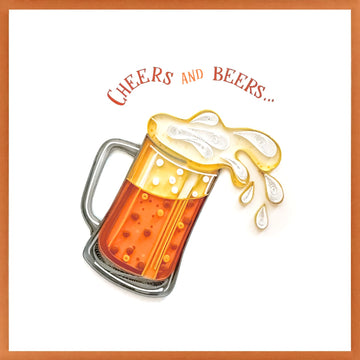 Cheers Beers Birthday Card